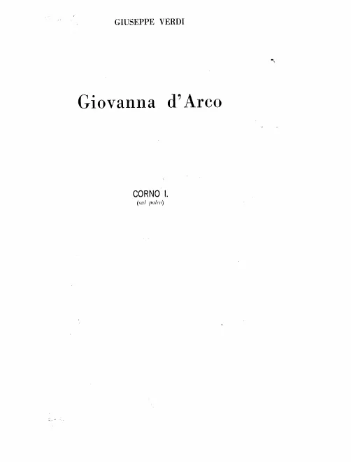 Horn 3 (E)