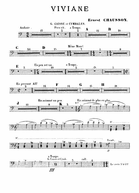 Bass Drum/Cymbals, Crotales