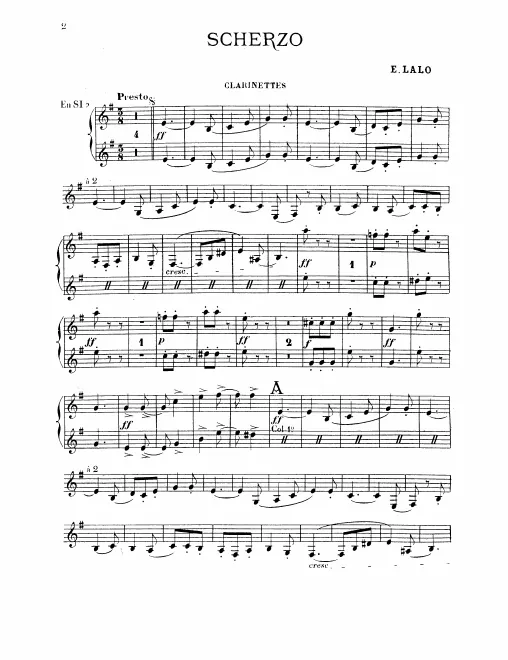 Clarinet 1/2 (B♭)