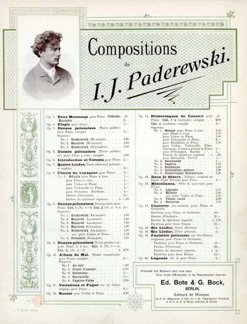 Cahier I. à l'Antique (Nos.1-3)