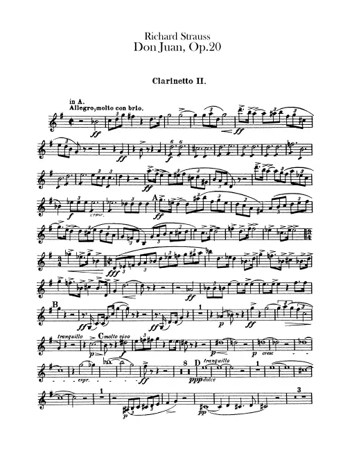 Clarinet 2 (A/B♭)