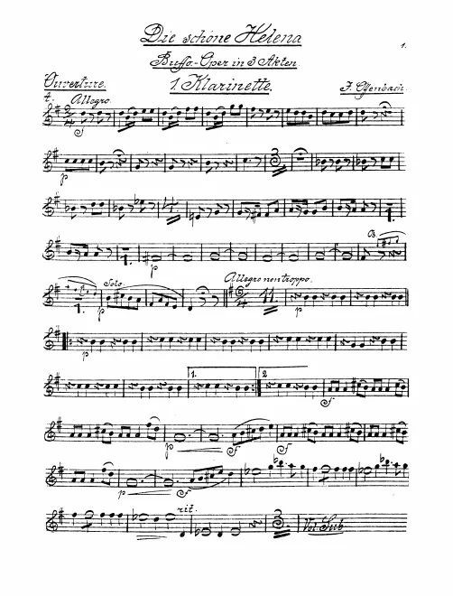 Clarinet 1