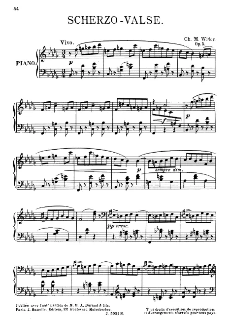 Complete Score (monochrome version)