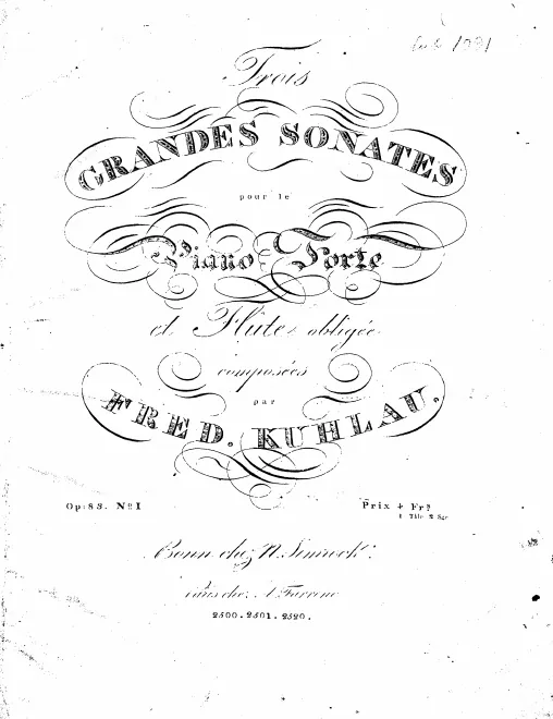 Piano and Flute Parts