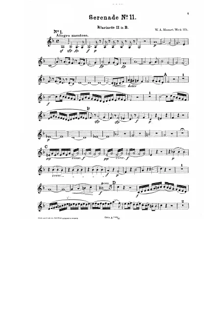 Clarinet 2 (B♭)