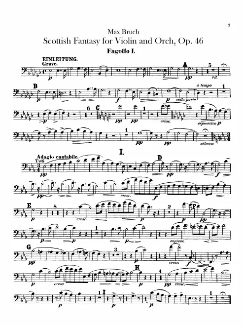 Bassoon 1, 2