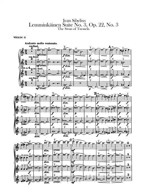 Violins II