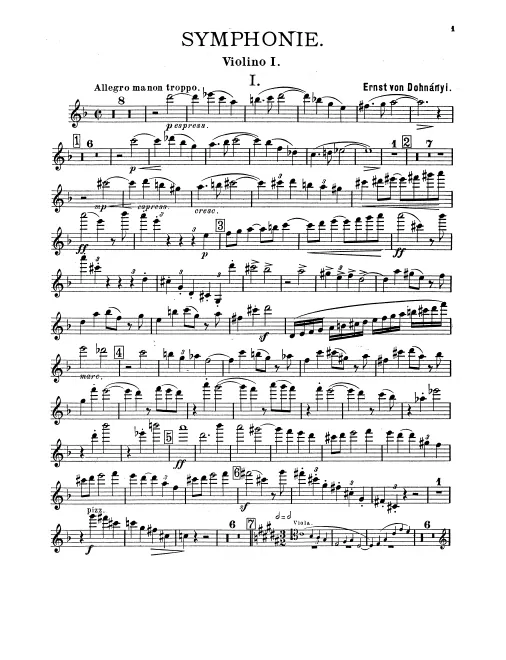 Violins I