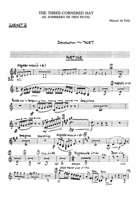 Clarinet 2 (A/B♭)