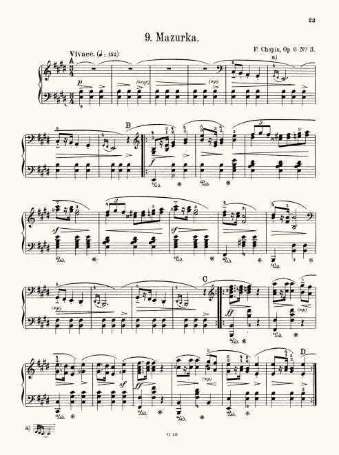 3. Vivace (E major)