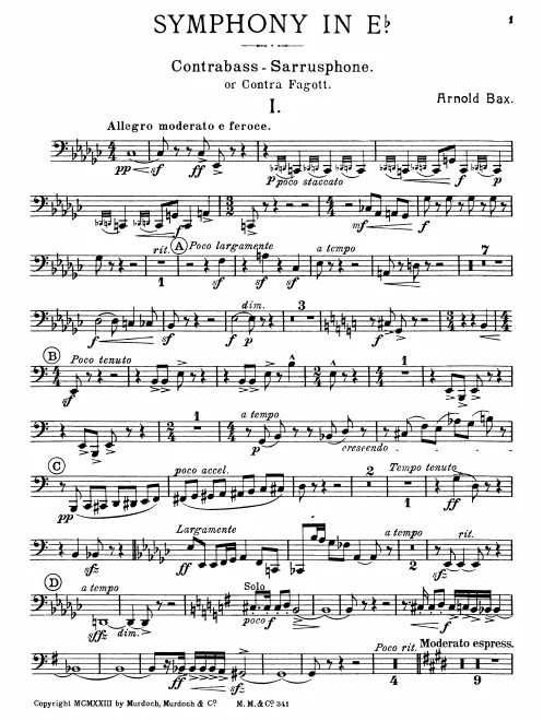 Contrabass Sarrusophone (or Contrabassoon)