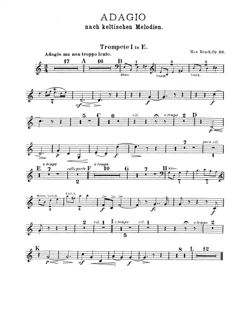 Trumpet 1, 2 (E)