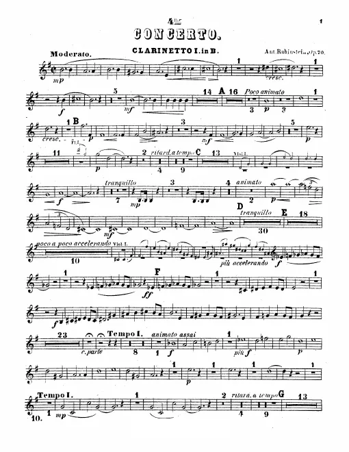 Clarinet 1, 2 (B)