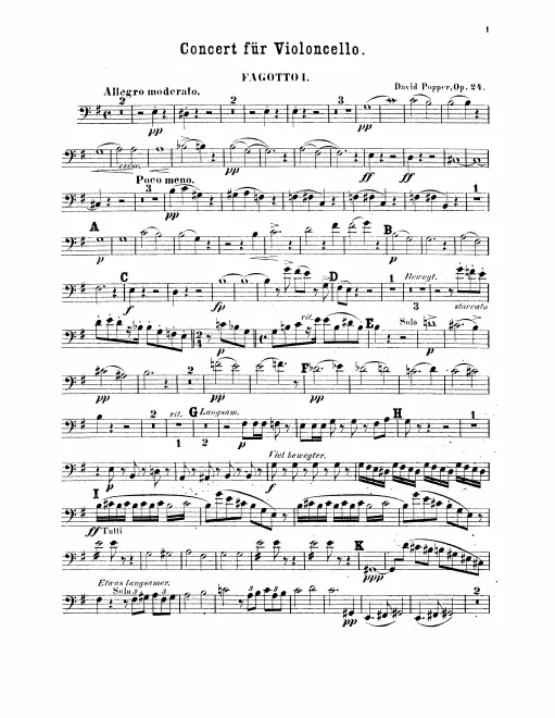 Bassoon 1, 2