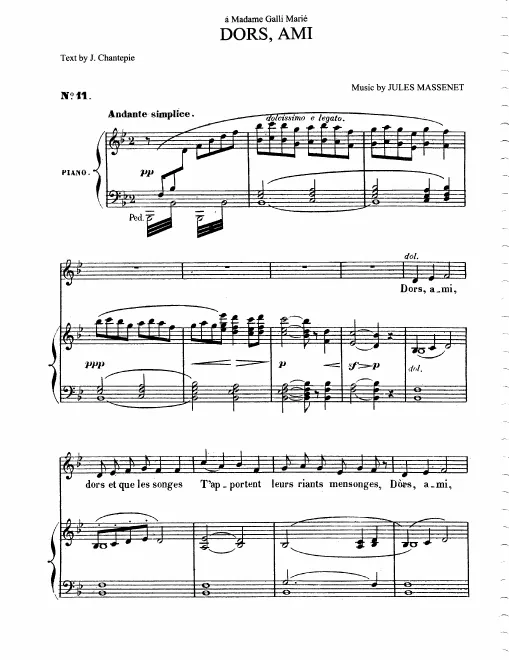 Complete Score (: medium voice and piano)