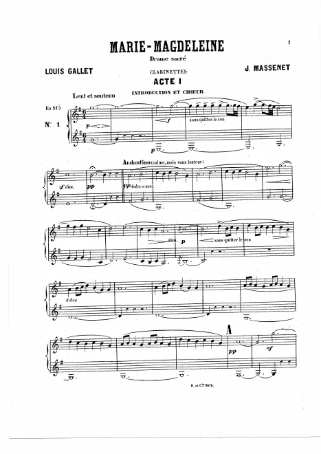 Clarinet 1/2