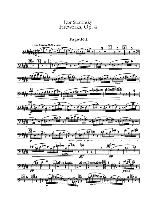 Bassoon 1, 2