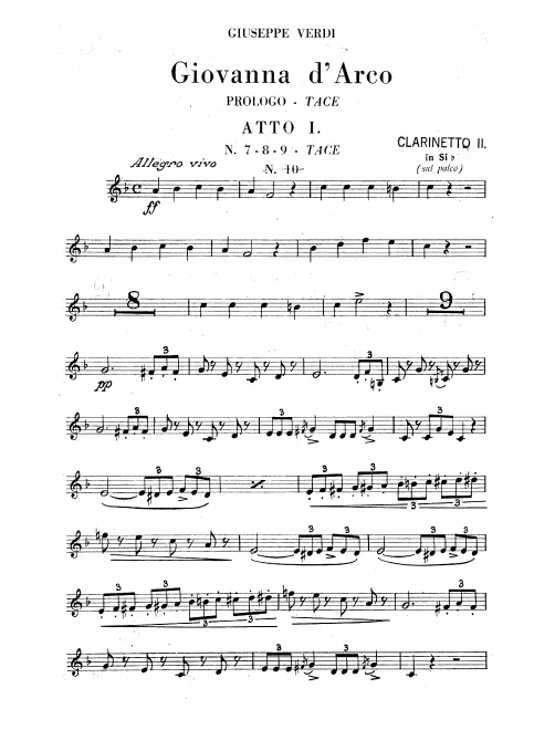 Clarinet 2 (B♭)