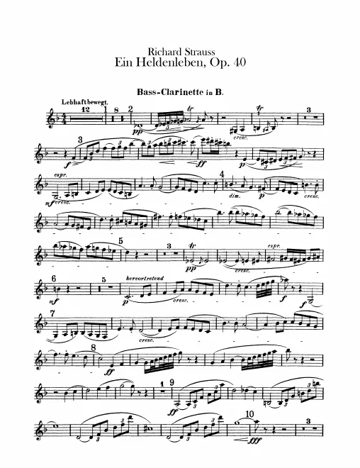 Bass Clarinet (B♭)