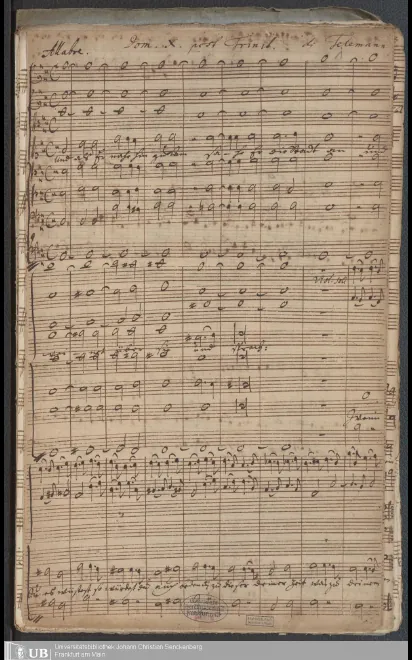 Complete Score and Parts