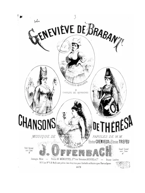 No.3, Couplets des reproches: "Je n'sais pas quell' mouch' sous chagrine"