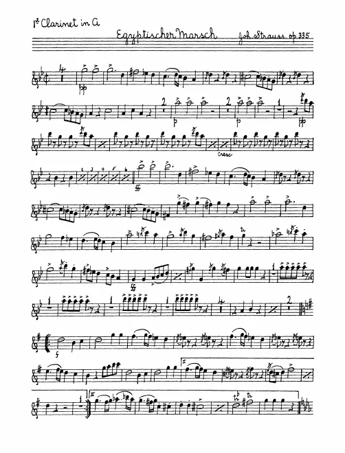 Clarinet 1, 2 (A)