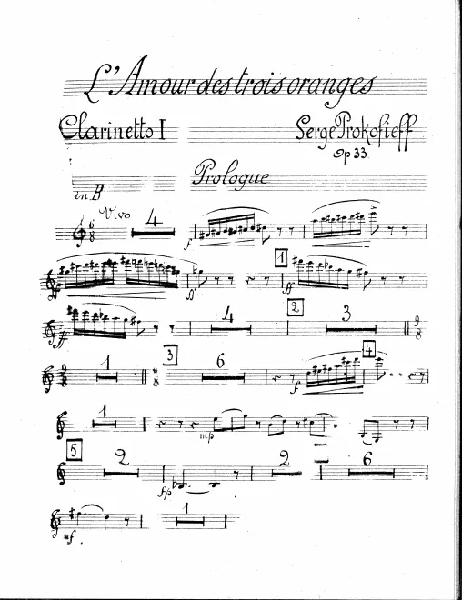 Clarinet 1 (B♭/A)