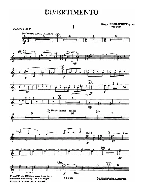 Horn 1 (F)