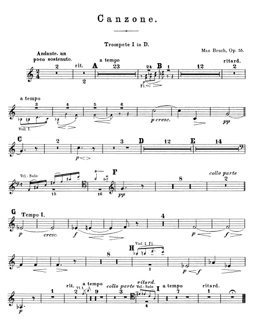 Trumpet 1, 2 (D)