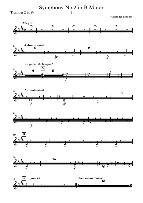 Trumpet 2 (B♭)