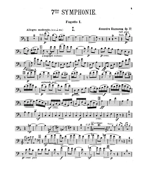 Bassoon 1, 2
