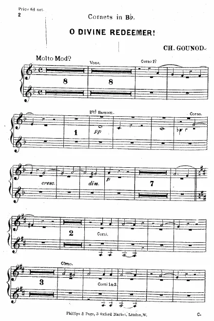 Cornet 1/2 (B)