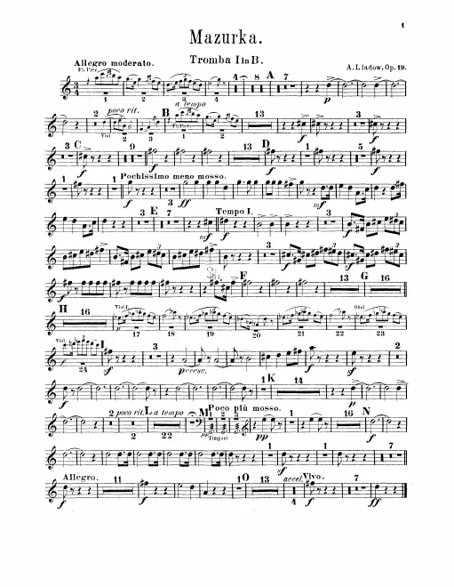 Trumpet 1, 2 (B♭)