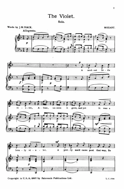 Complete Score (F major)