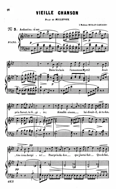 Complete Score (A♭ Major: high voice)