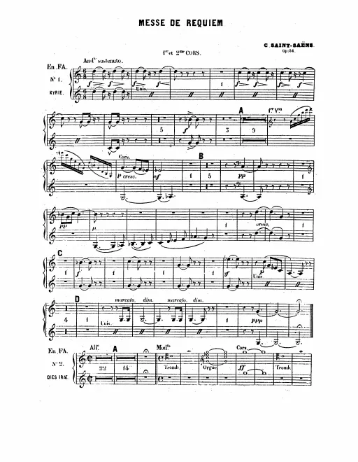 Horn 1/2 (F), 3/4 (E♭)