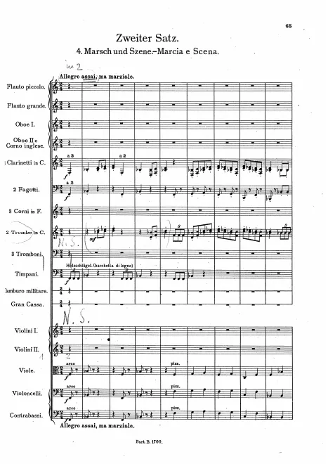 4. Marsch und Szene (Marcia e Scena)