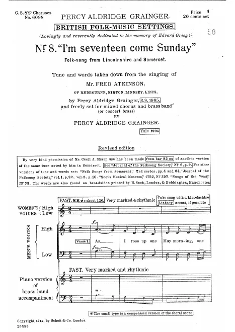 Choral Score