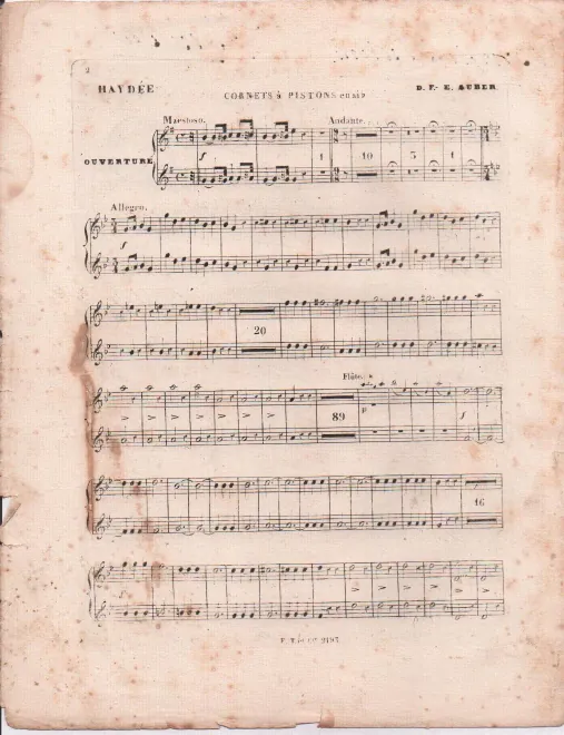 Cornet 1/2 (B)
