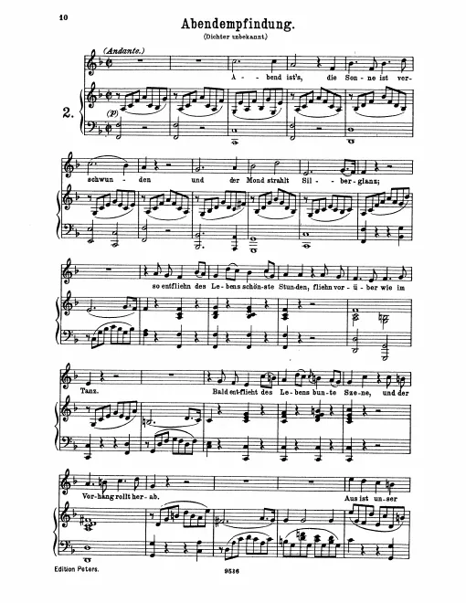 Complete Score (original / high voice, F major)