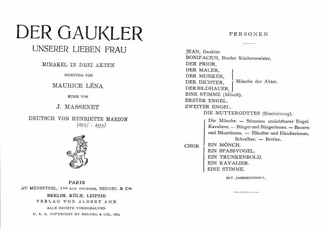 Complete Libretto