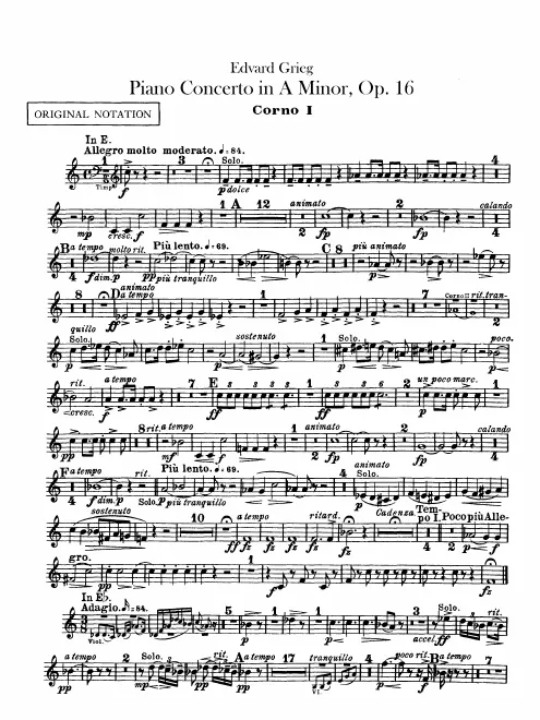 Horn 1 (E/E♭)