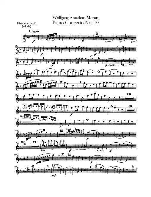 Clarinet 1, 2* (B♭, ad lib.)
