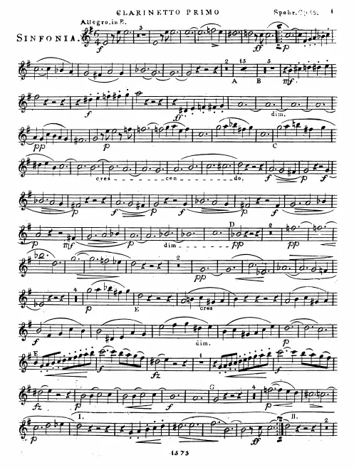 Clarinet 1, 2 (B♭/A)