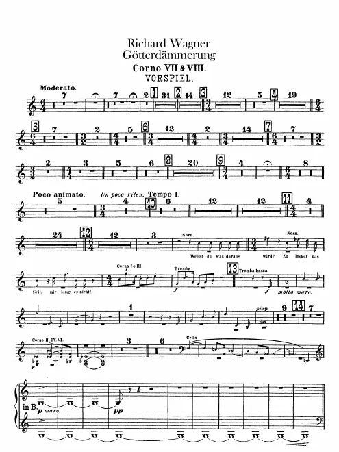 Horn 7/8 (B♭/C/D/E♭/E/F)
