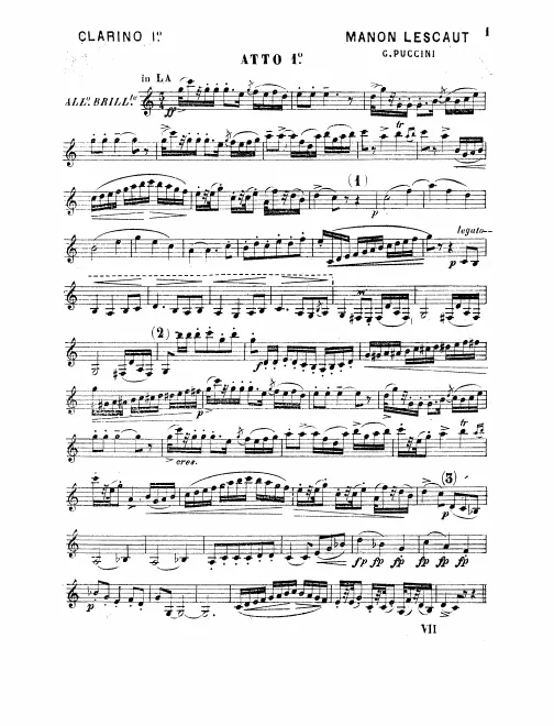 Clarinet 1 (A/B♭)
