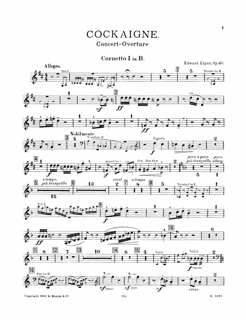 Cornet 1 (B♭)