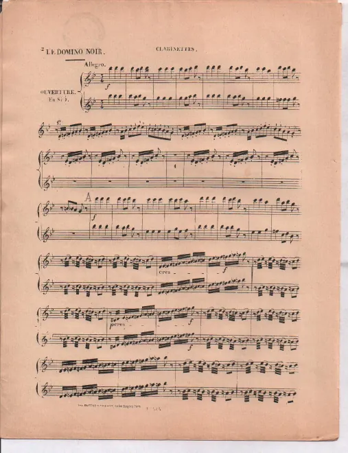 Clarinet 1/2 (B♭-C)