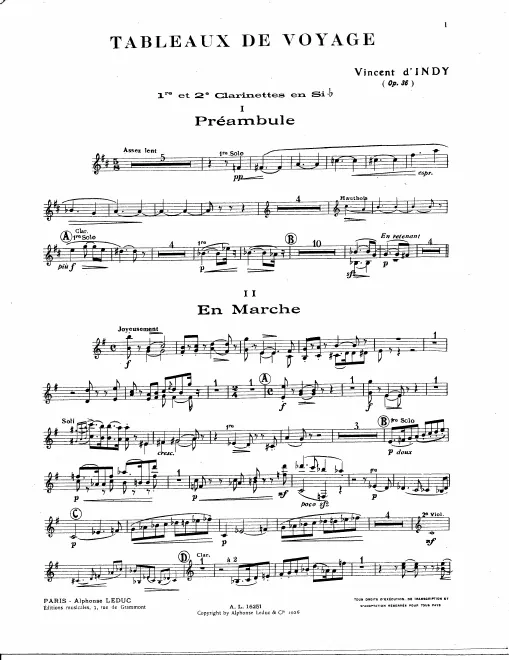 Clarinet 1/2 (B)