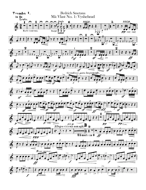 Trumpet 1, 2 (E♭, B♭)